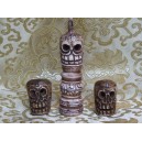T&ecirc;te de mort symbolisant l'impermanence